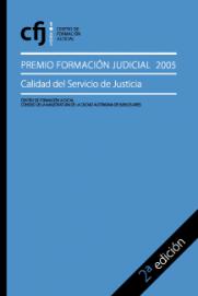 PREMIO FORMACIN JUDICIAL 2005 
