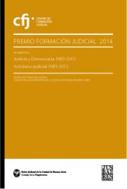PREMIO FORMACIN JUDICIAL 2014